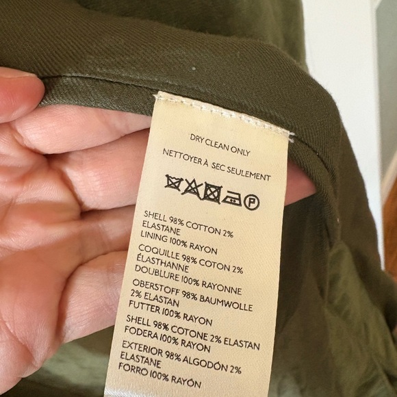 Free People Hailey Velvet Effect Duster - Chive - Small - Picture 9 of 10